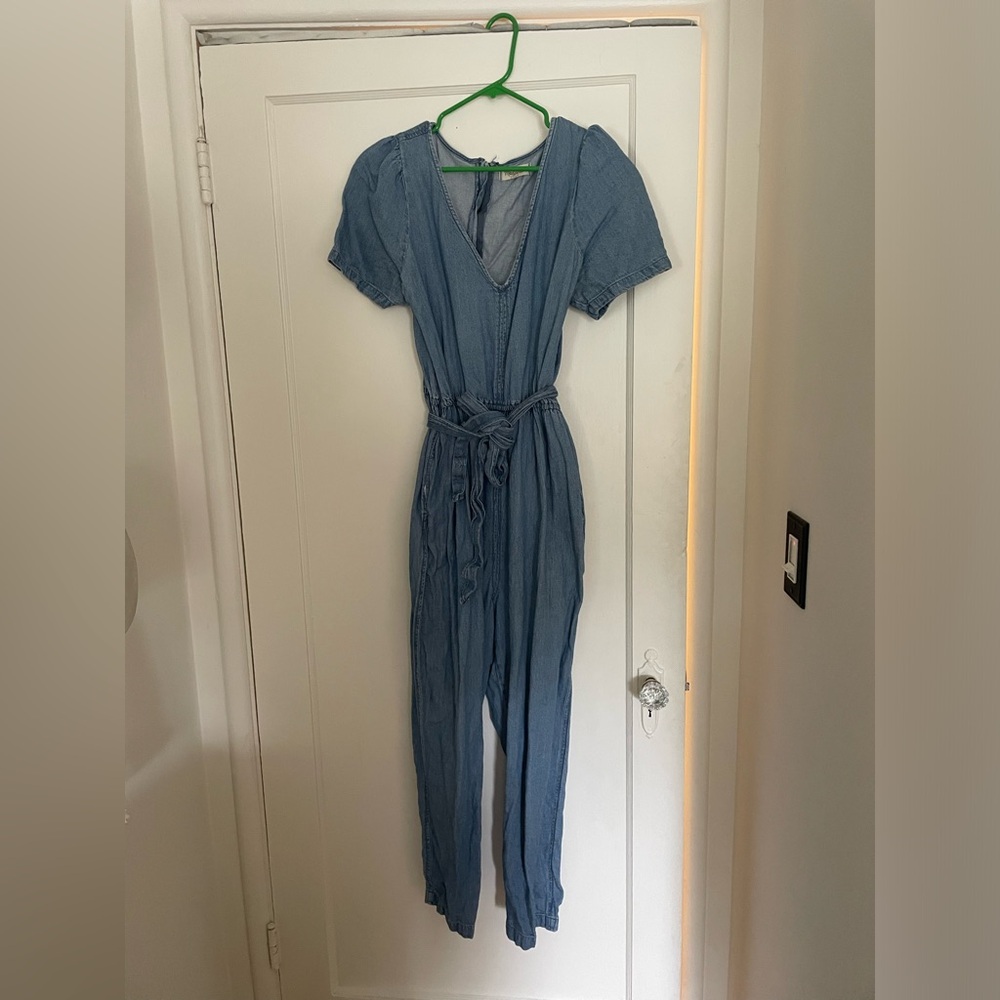 Madewell Denim Jumpsuit - with Belt - 12